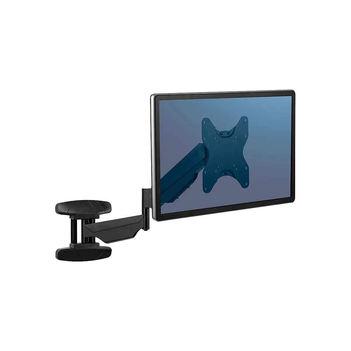 Monitorhouder Fellowes monitor-wandarm met gasveer-technologie, tot 30 kg