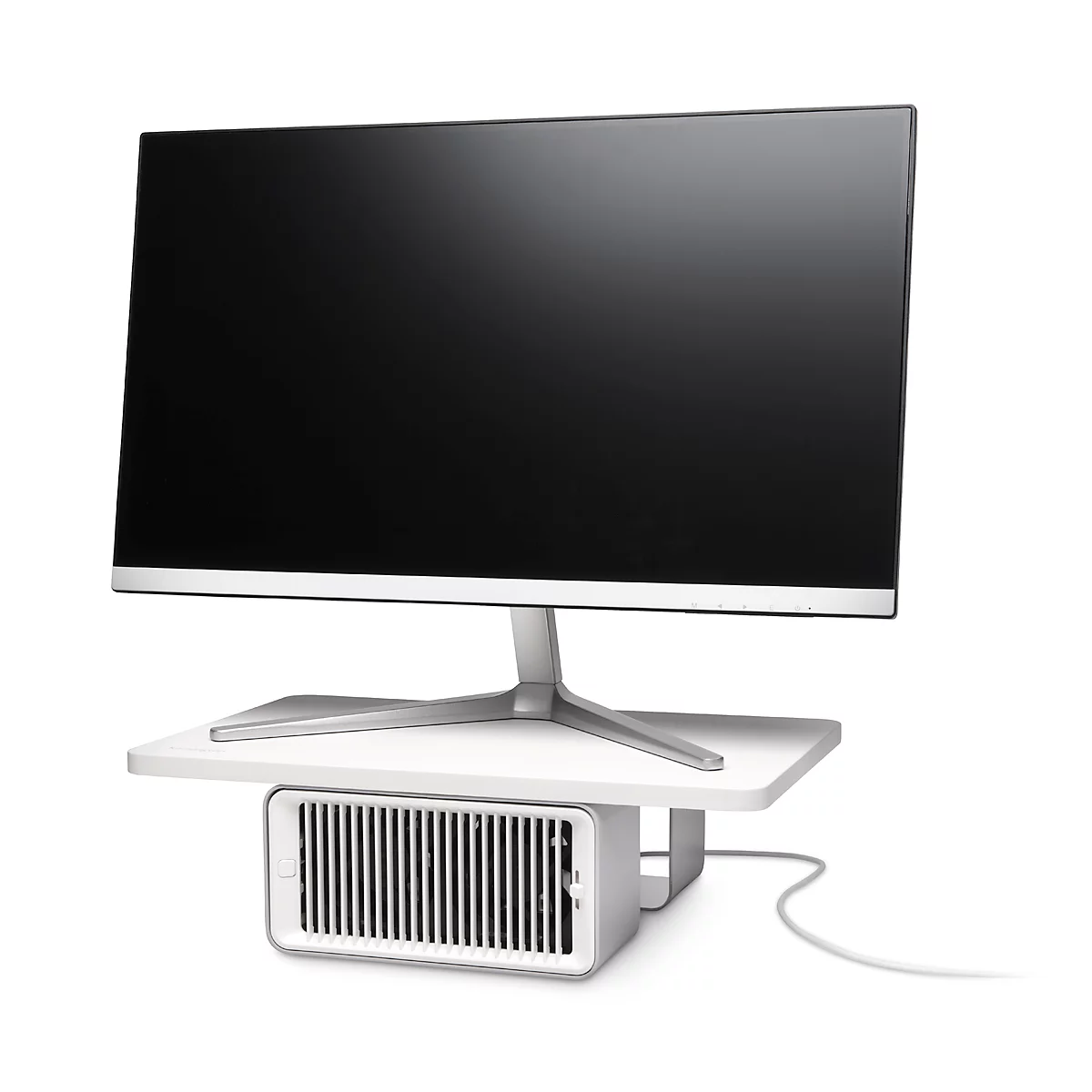 Monitorständer Kensington CoolView, mit abnehmbarem Ventilator, für Monitore bis 27 Zoll