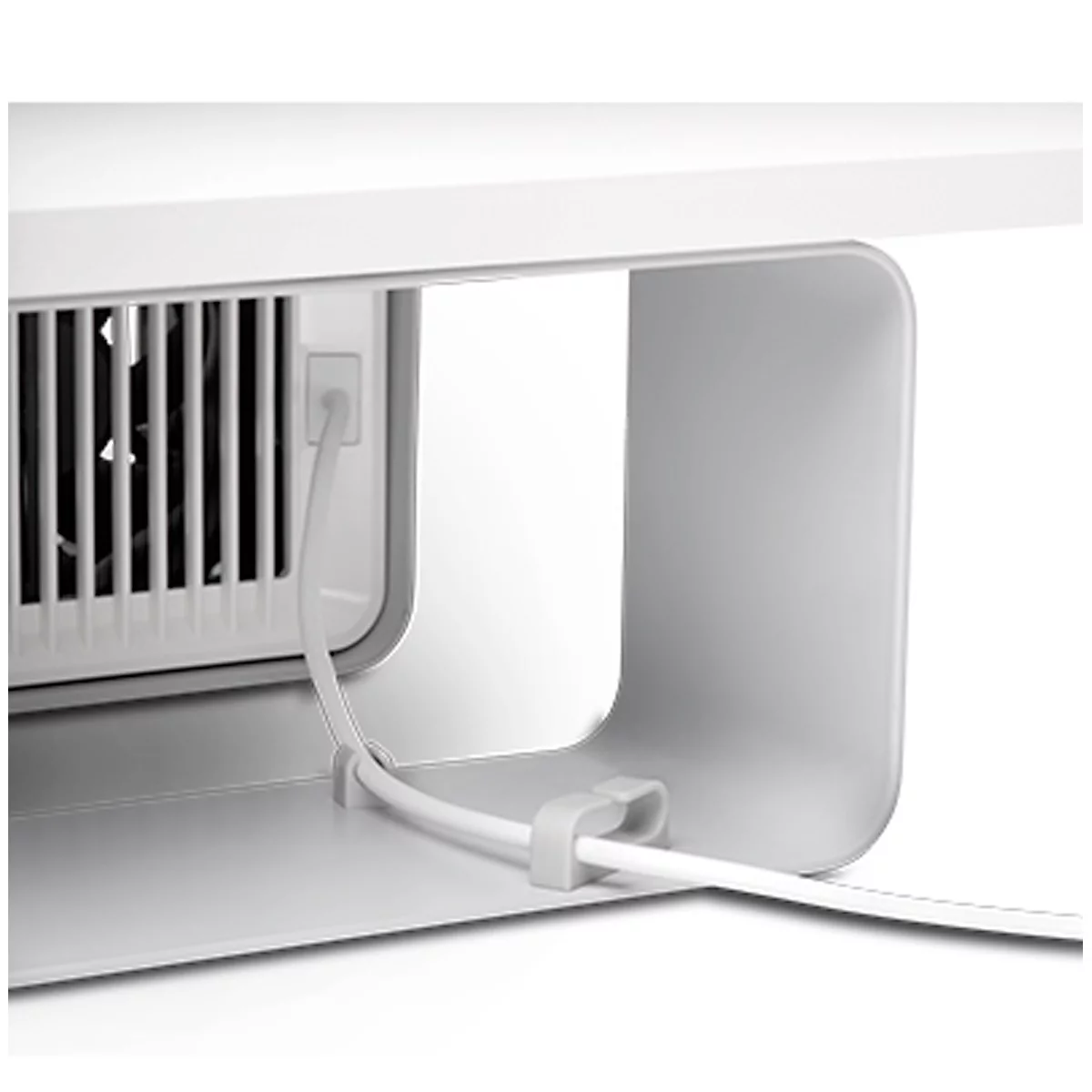 Monitorstandaard Kensington CoolView, met afneembare ventilator, voor monitoren tot 27 inch.