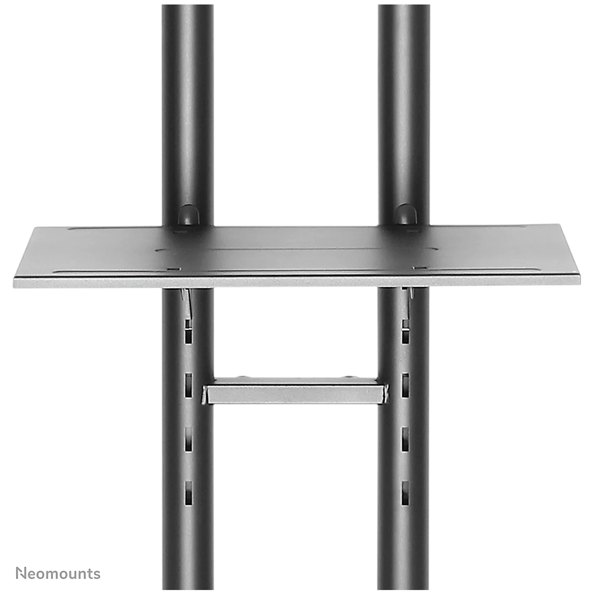Monitorstandaard Neomounts® by Newstar NM-M1700BLACK, verrijdbaar, voor 1 flatscreen tot 75'/tot 50 kg, in hoogte/diepte verstelbaar, kabelgeleiding, zwart