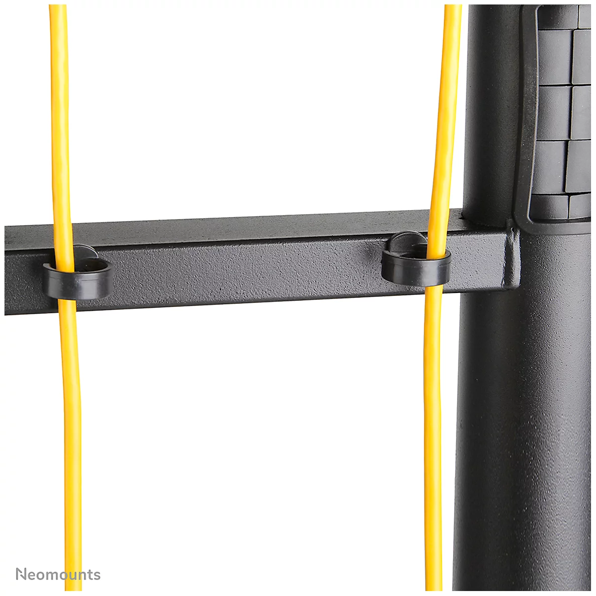 Monitorstandaard Neomounts® by Newstar NM-M1700BLACK, verrijdbaar, voor 1 flatscreen tot 75'/tot 50 kg, in hoogte/diepte verstelbaar, kabelgeleiding, zwart