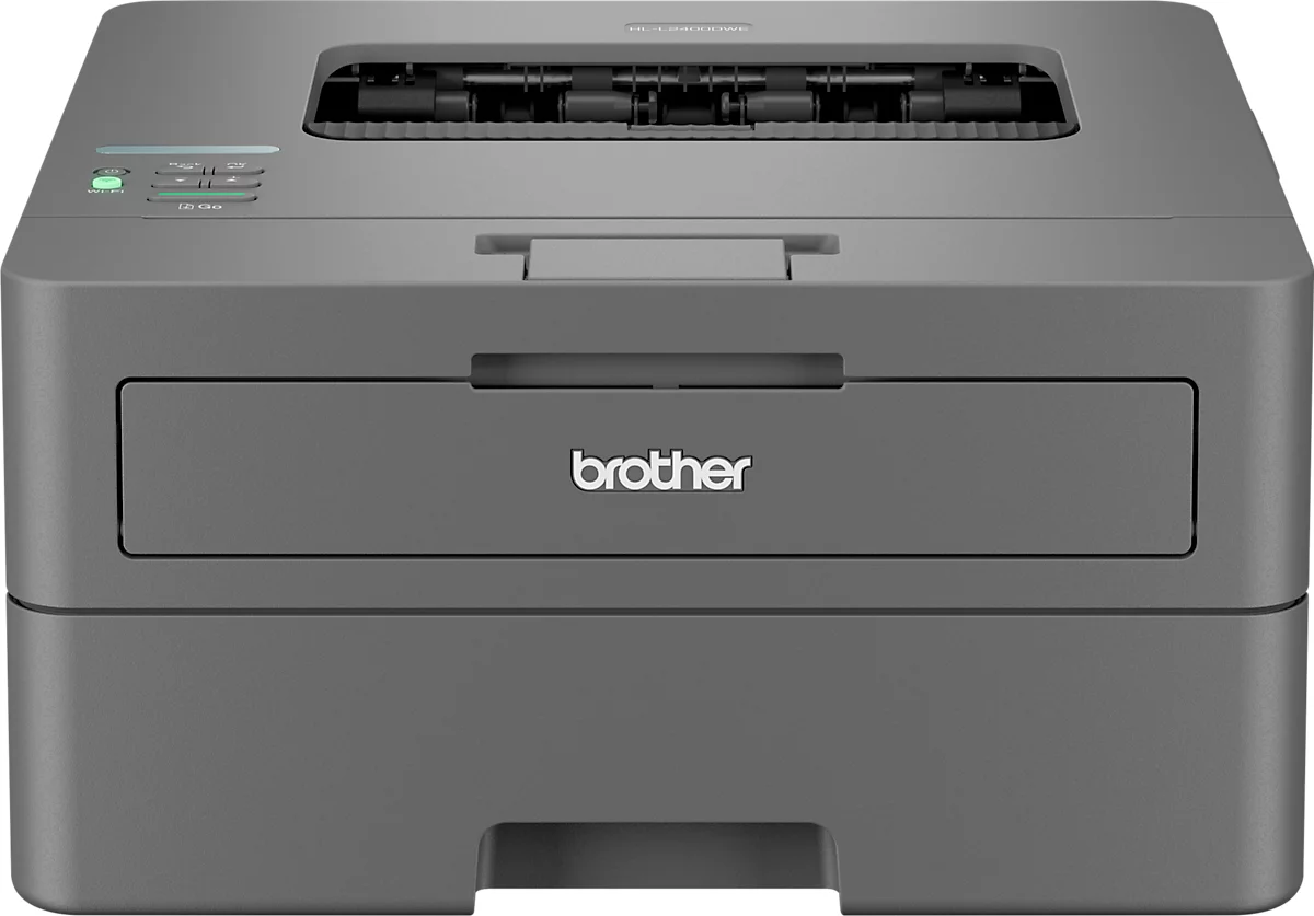 Monolaserdrucker Brother HL-L2400DW, USB/LAN/WLAN, Auto-Duplex/Mobildruck, bis A4, inkl. Toner
