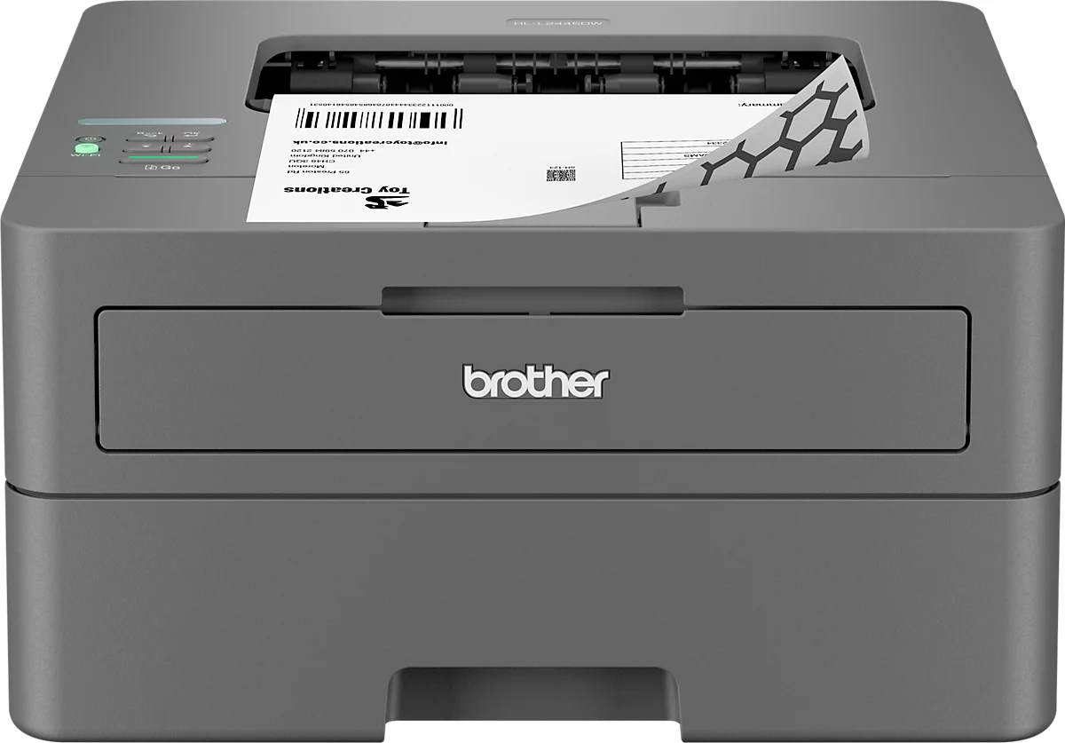 Monolaserdrucker Brother HL-L2445DW, USB/LAN/WLAN, Auto-Duplex/Mobildruck, bis A4, inkl. Toner