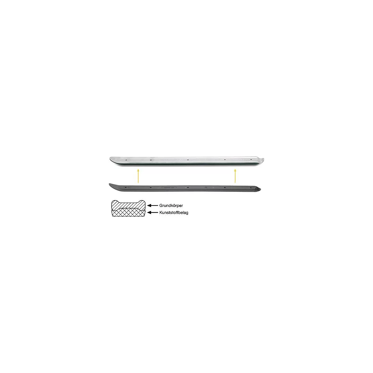 Montierhebel 650K-20 L.500mm CV-Stahl HAZET