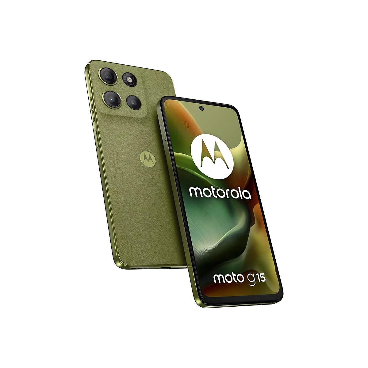 Motorola Moto G15 - 4G Smartphone - Dual-SIM - RAM 4 GB / Interner Speicher 128 GB - microSD slot - LCD-Anzeige