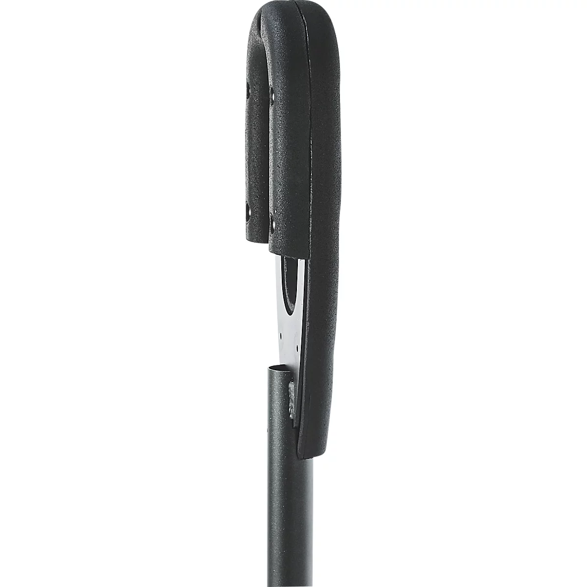 MOTTEZ support vélo avec anneau en caoutchouc, L 260 × l 160 × H 800 mm, pour 2 vélos, anneau en caoutchouc, anthracite