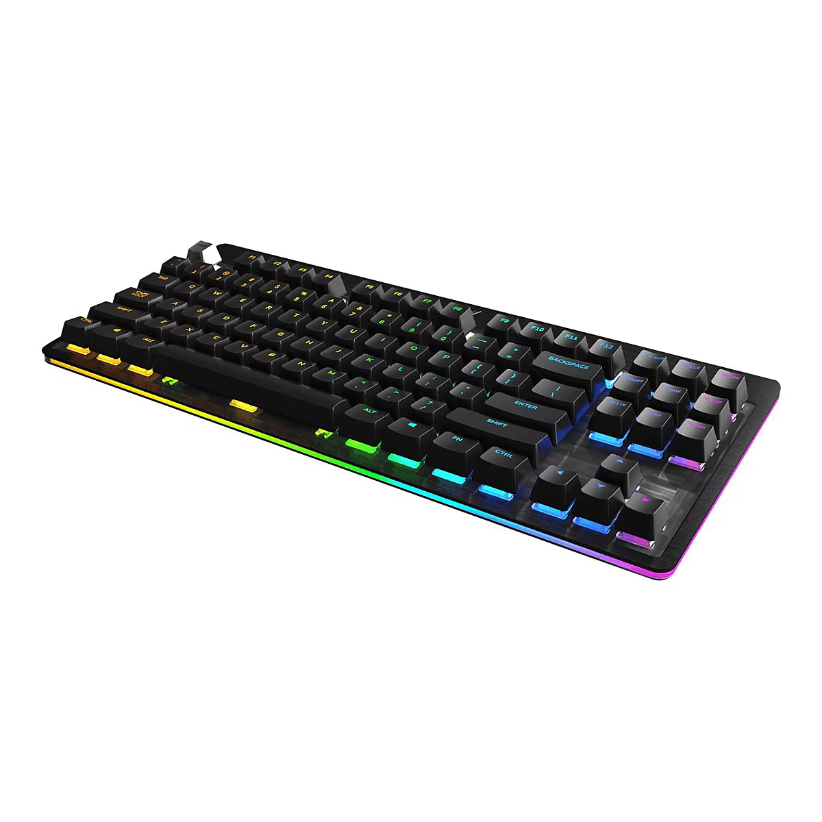 Mountain Everest Core - Tastatur - Hintergrundbeleuchtung - USB-C - QWERTY - USA