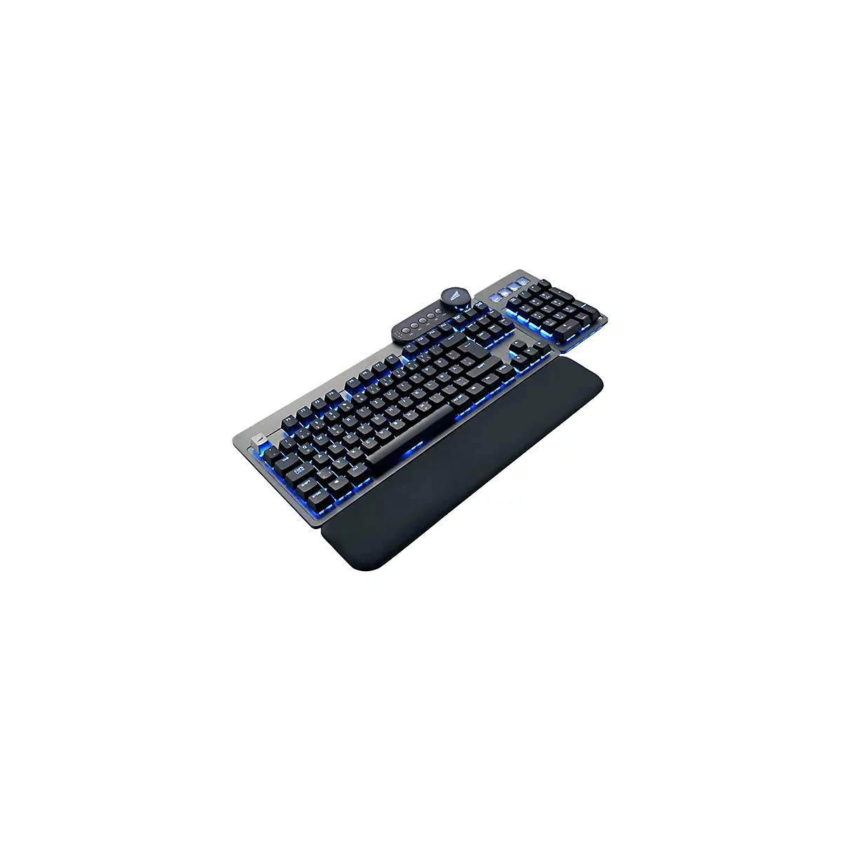 Mountain Everest Core - Tastatur - mit Mediendock - Hintergrundbeleuchtung - USB-C - QWERTZ