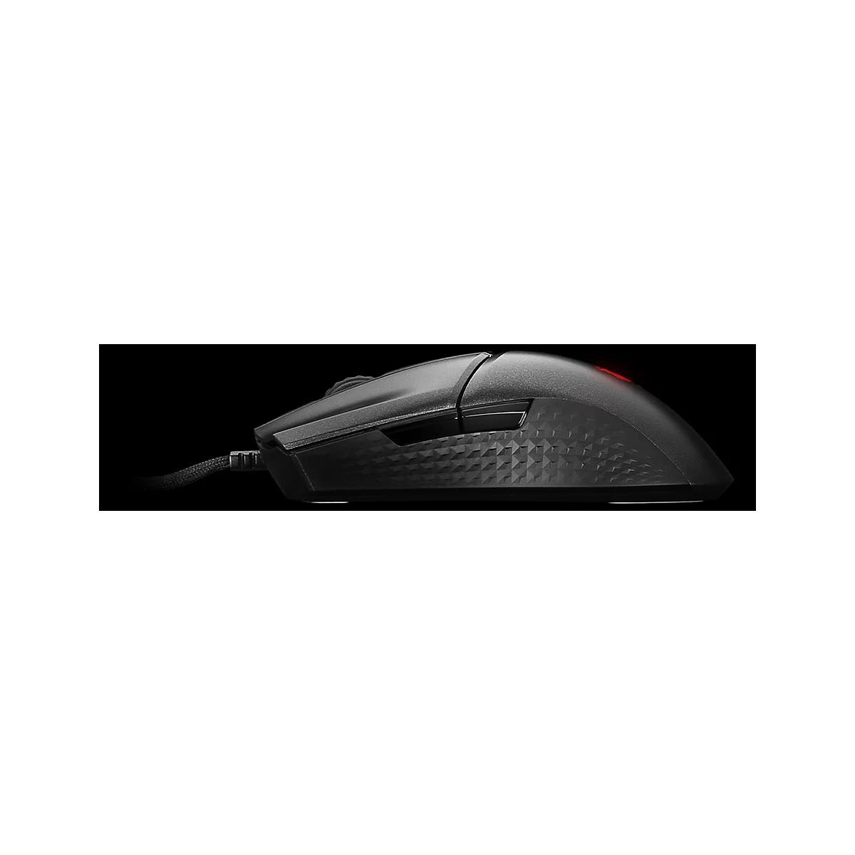 MSI Clutch GM31 - Maus - ergonomisch - optisch - 6 Tasten - kabellos