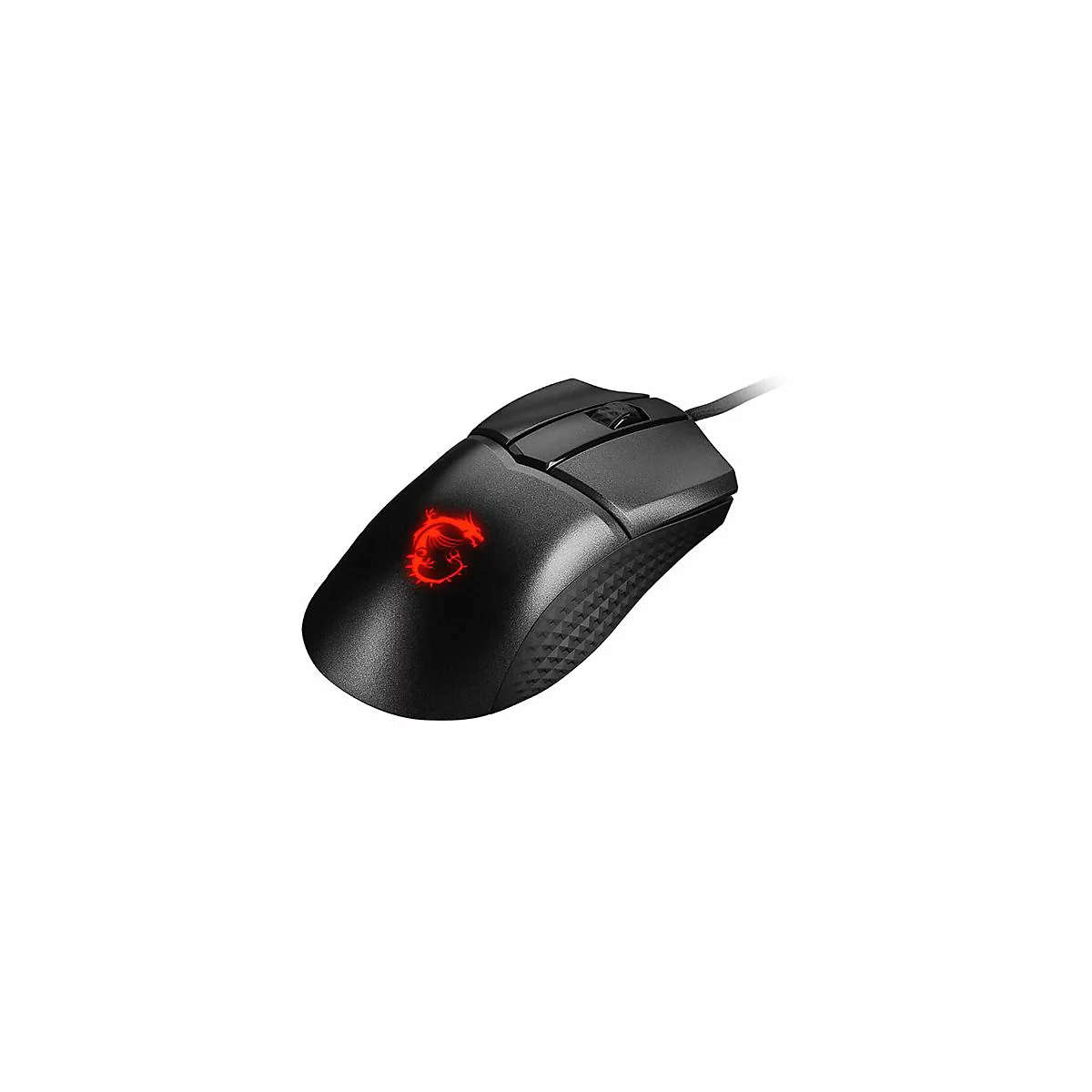 MSI Clutch GM31 - Maus - ergonomisch - optisch - 6 Tasten - kabellos