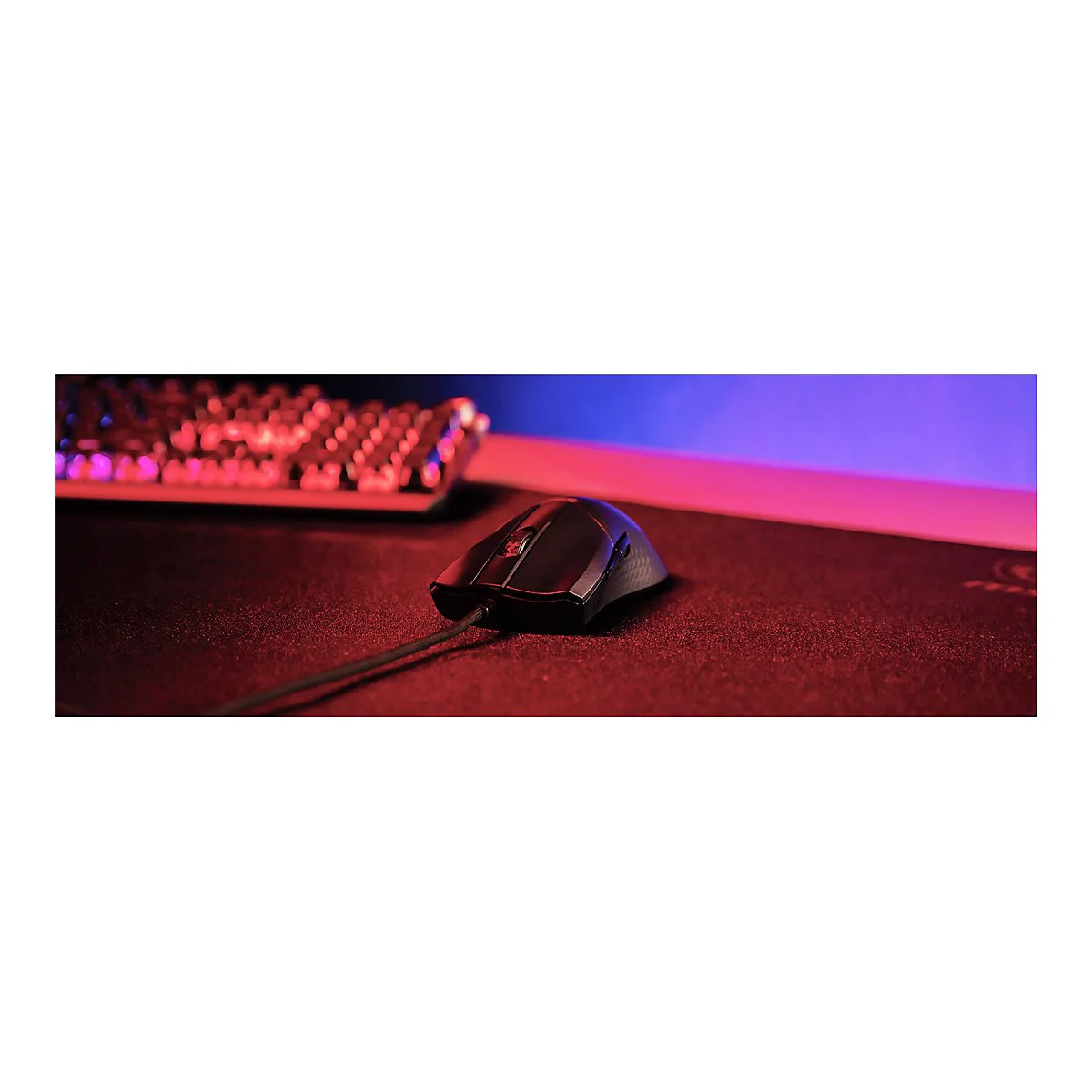MSI Clutch GM31 - Maus - ergonomisch - optisch - 6 Tasten - kabellos
