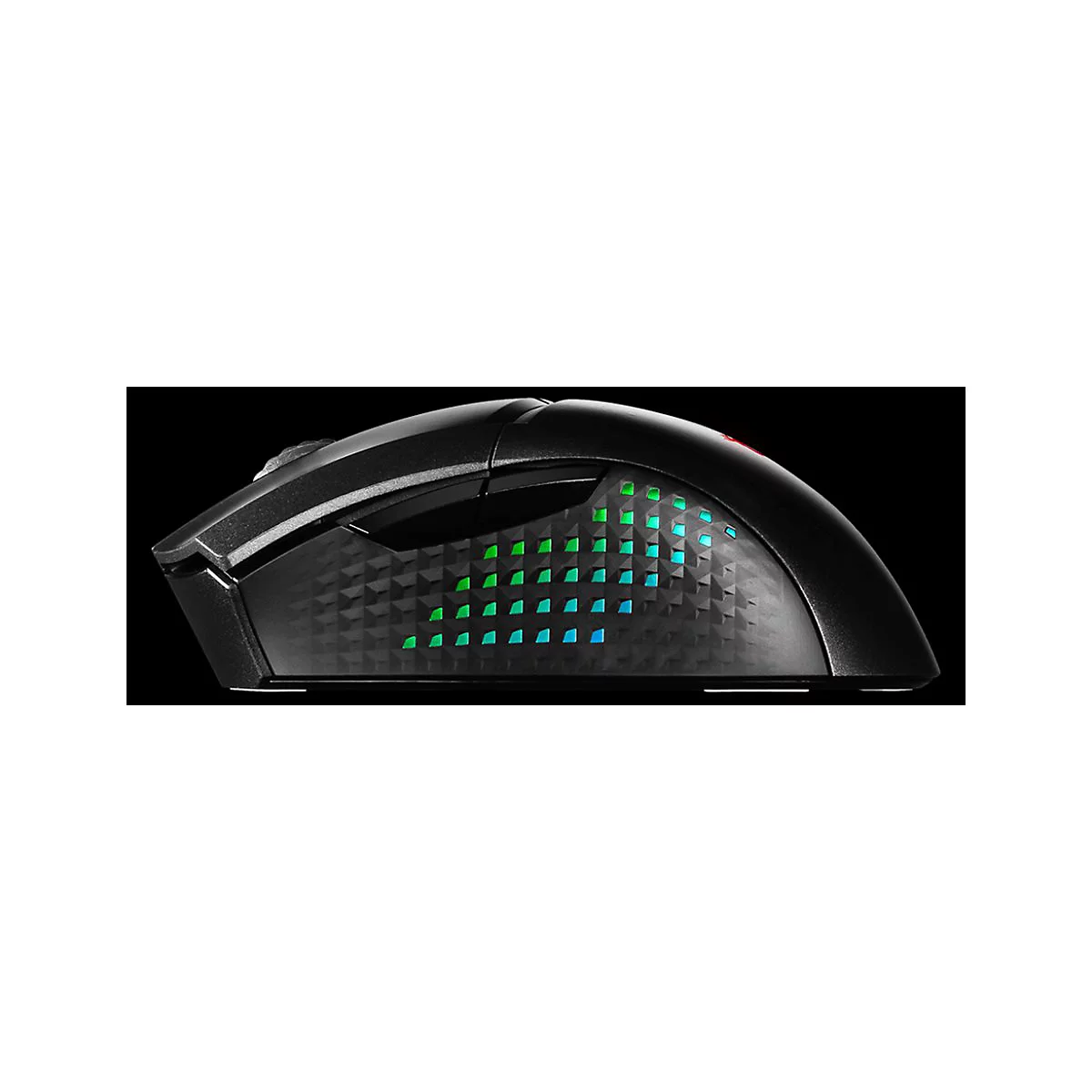 MSI Clutch GM51 - Maus - leicht - Für Rechtshänder - optisch - 6 Tasten