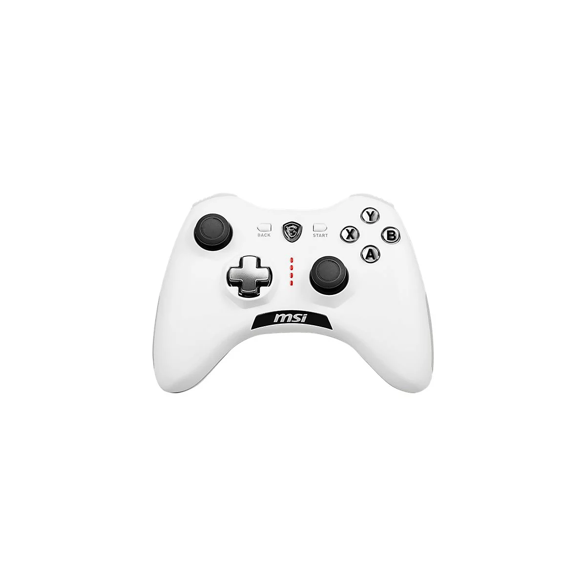 MSI Force GC20 V2 - Game Pad - kabelgebunden - weiß - für PC, Android