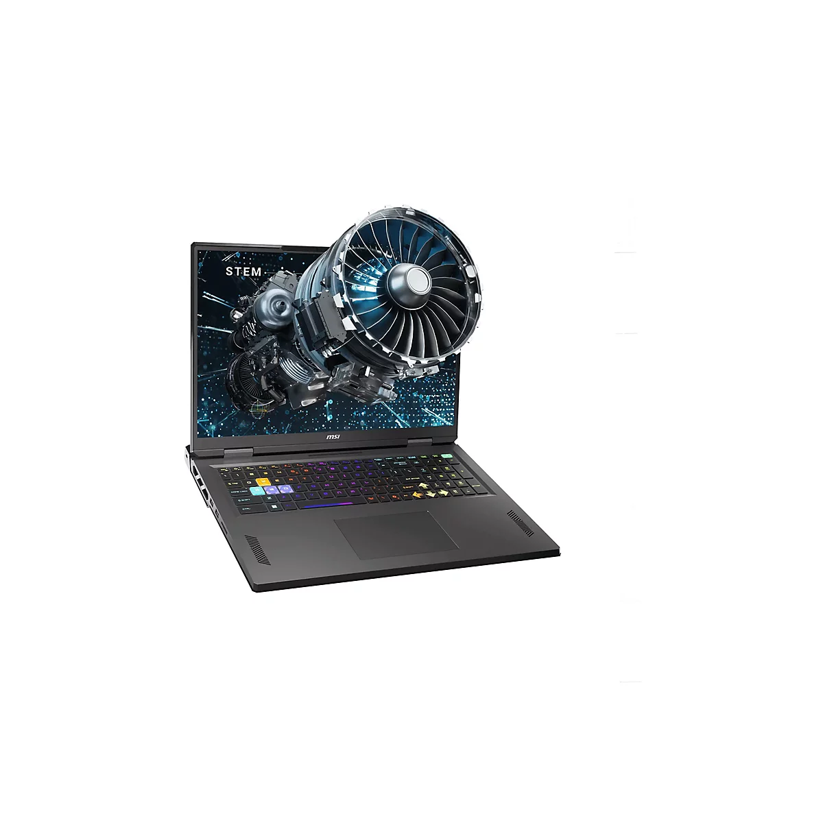 MSI Vector A18 HX A9WHG-081 - AMD Ryzen 9 9955HX - Win 11 Home - GeForce RTX 5070 Ti - 32 GB RAM - 1 TB SSD NVMe
