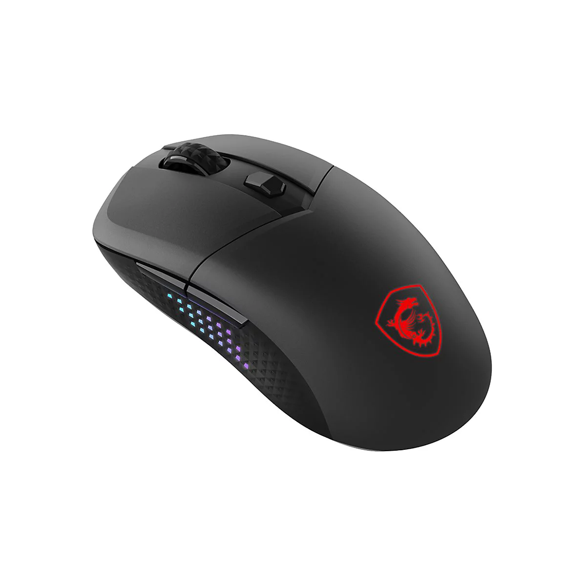 MSI VERSA 300 ELITE - Maus - ergonomisch - optisch - 6 Tasten - kabellos, kabelgebunden