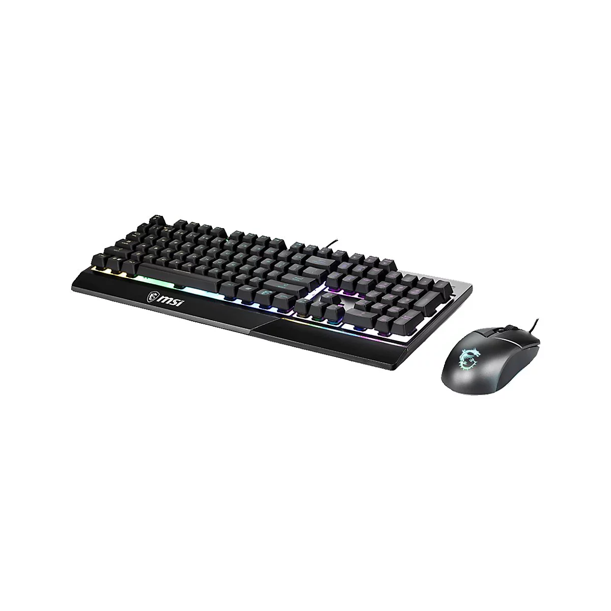 MSI Vigor GK30 combo - Tastatur-und-Maus-Set - hintergrundbeleuchtet - USB - Deutsch
