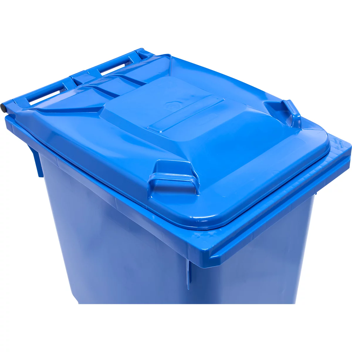 Mülltonne GMT, 360 l, fahrbar, blau