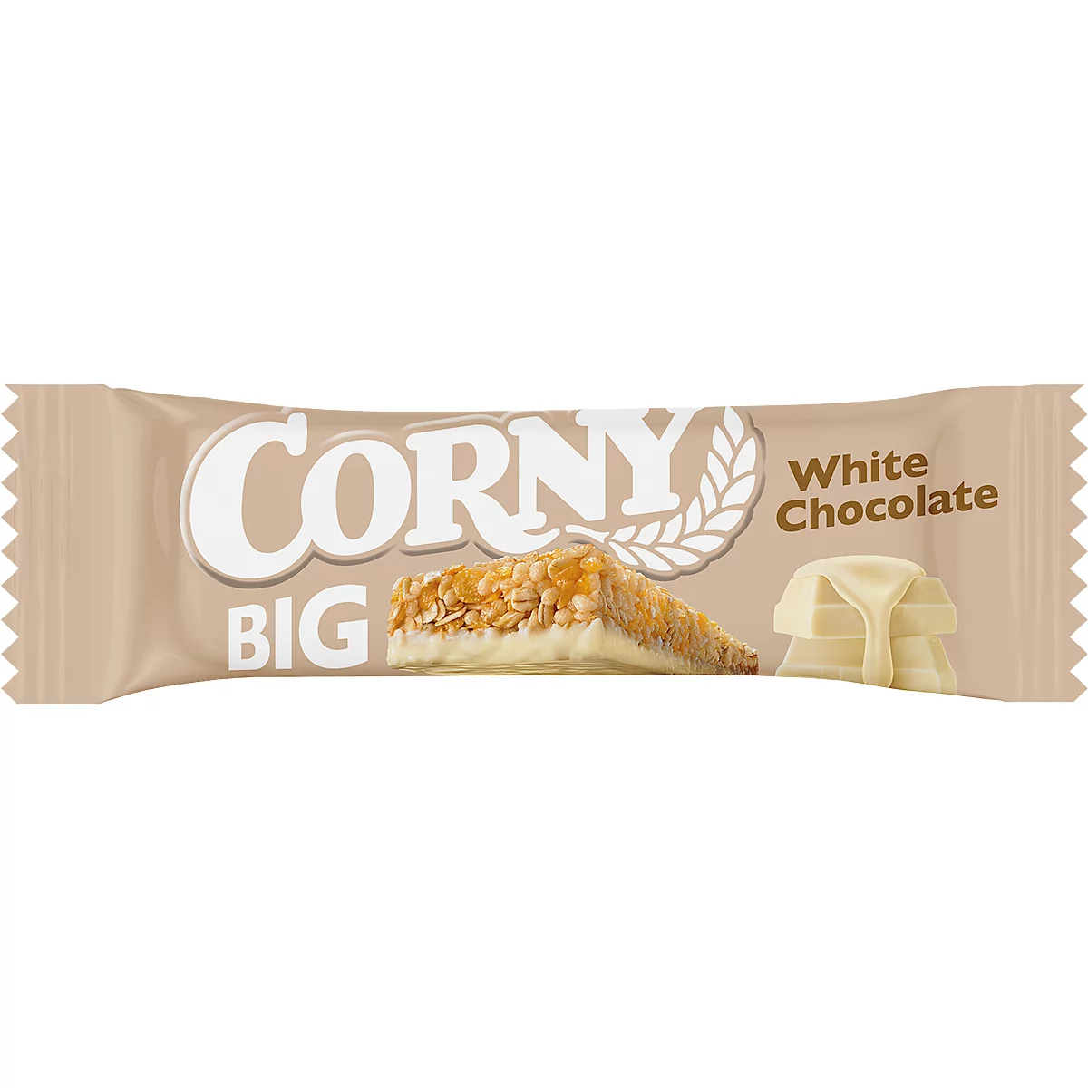 Müsliriegel Corny Big White Chocolate, Karton mit 24 Riegel je 40 g