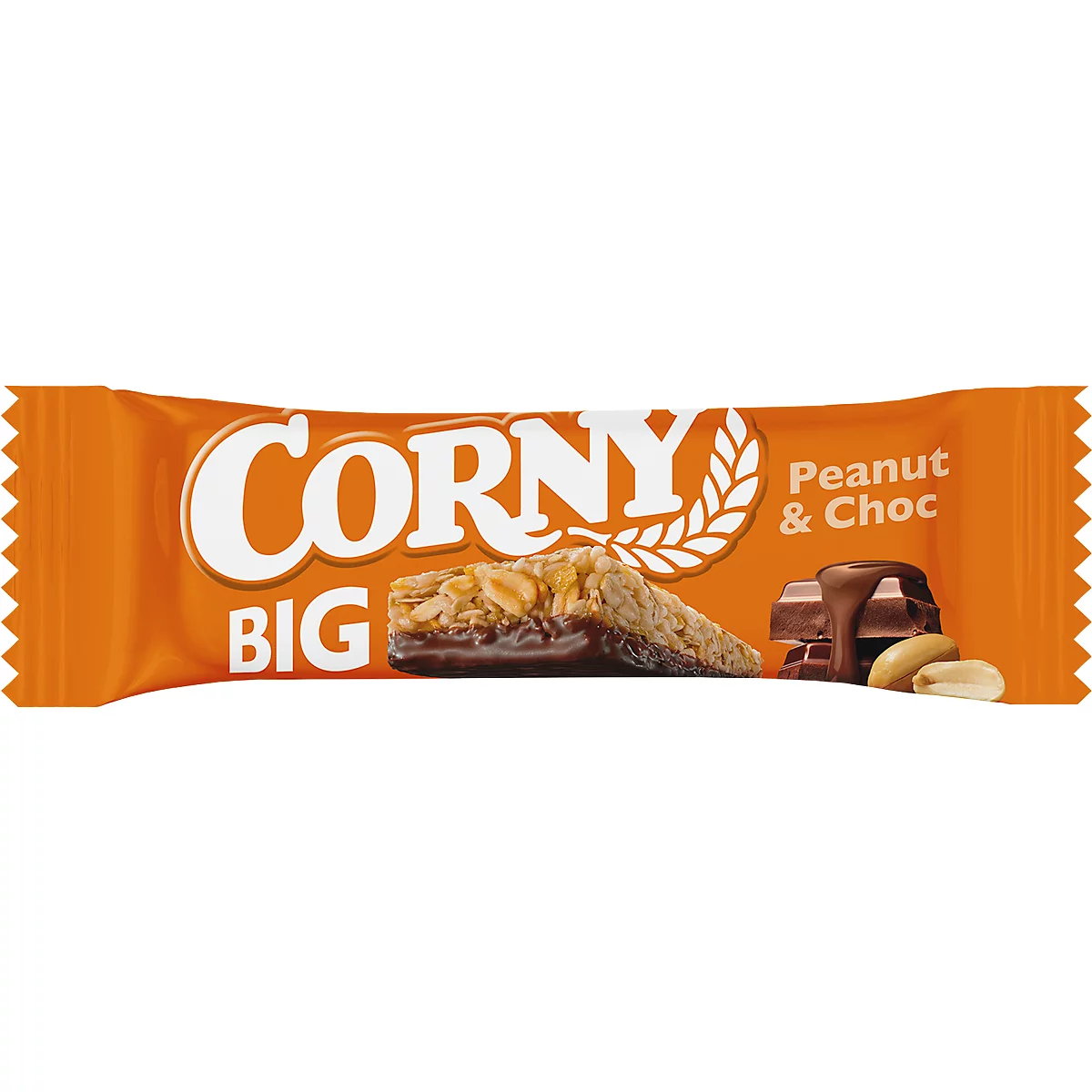 Müsliriegel Corny Erdnuss-Schoko Big, Karton mit 24 Riegel je 50 g
