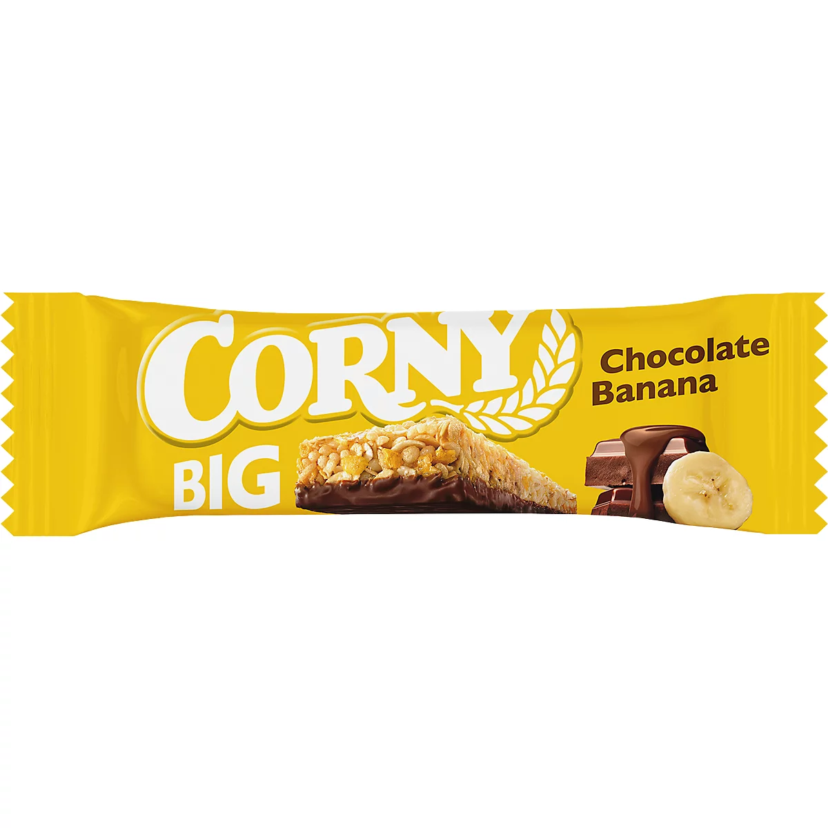 Müsliriegel Corny Schoko-Banane Big, Karton mit 24 Riegel je 50 g