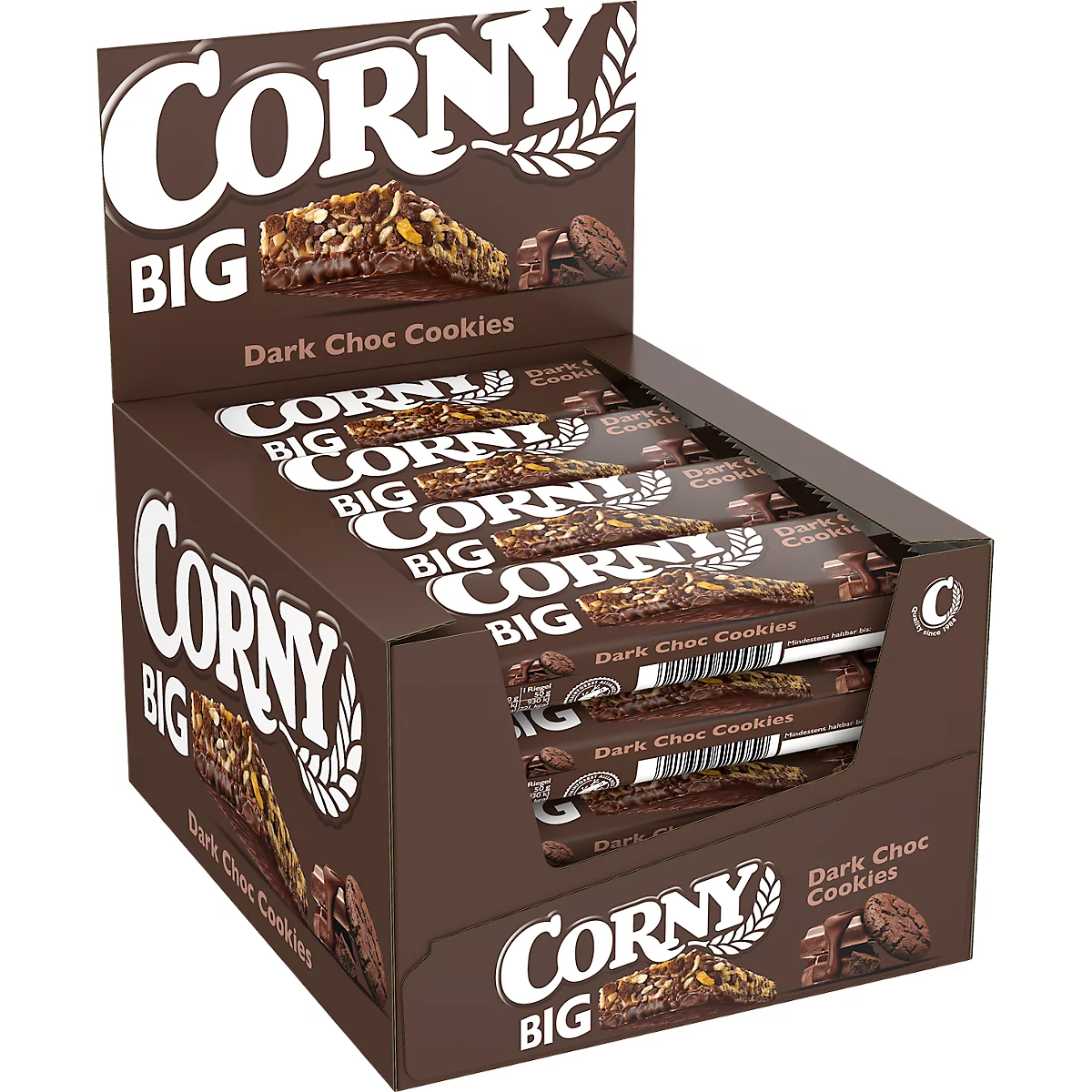 Müsliriegel Corny Schoko Cookie Big, Karton mit 24 Riegel je 50 g