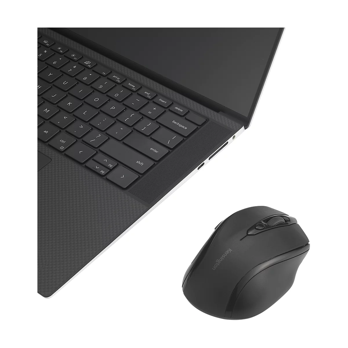 Muis Kensington MY310 EQ, draadloos, 6 knoppen en scrollwiel, 8000/1200/1600 dpi, PCR, zwart