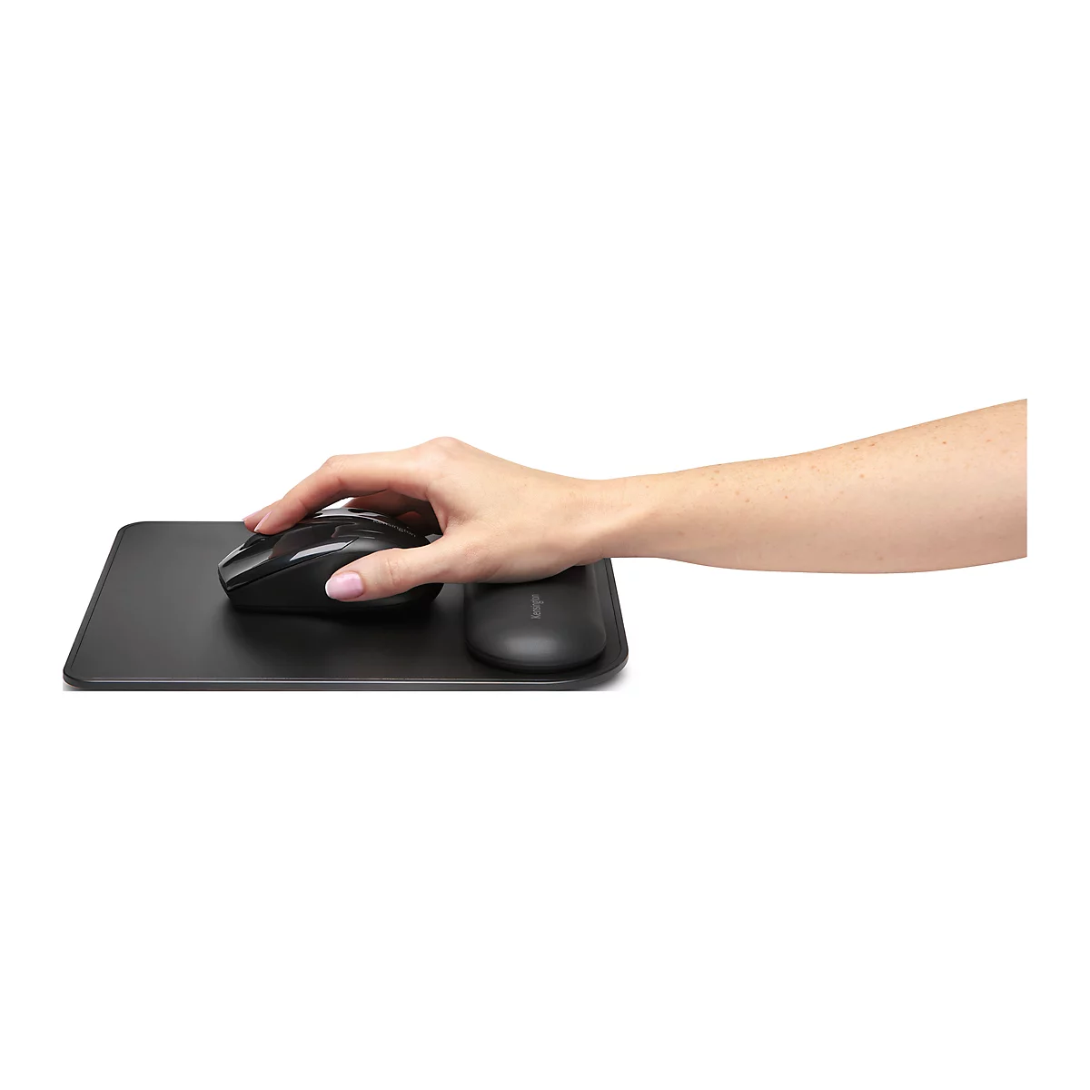 Muismat Kensington ErgoSoft, met gepolsterde polssteun, high performance oppervlak, zwart