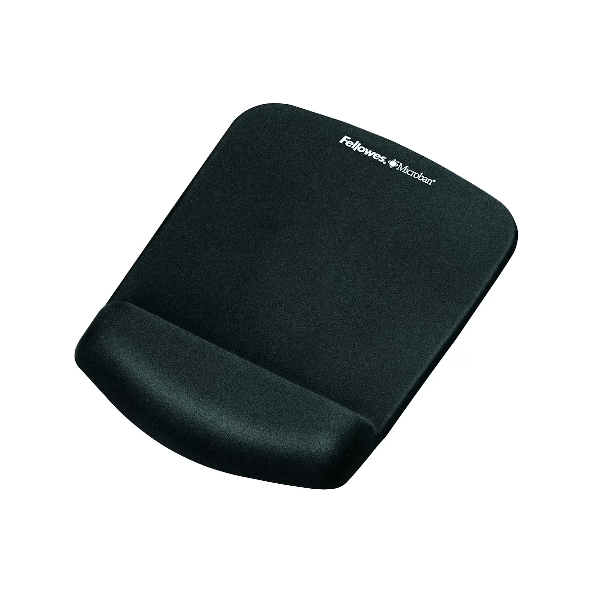 Muismat-polssteun Fellowes PlushTouch, antislip, ergonomisch, zwart