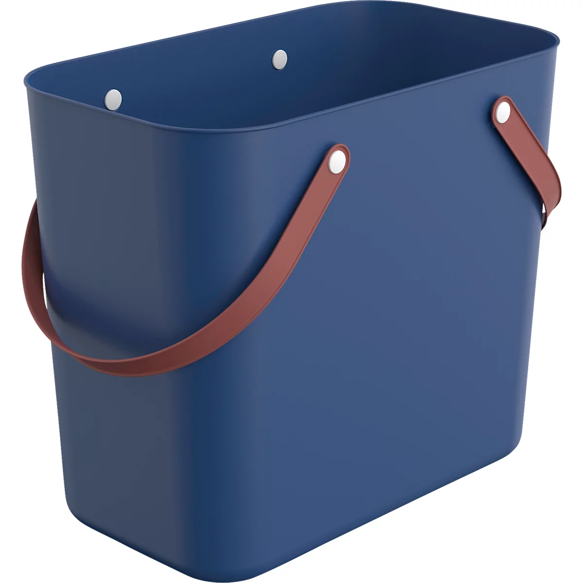 Multibag ALBULA 'Classic', 25 Liter, bis 40 kg, Bügelgriffe, Recyclingkunststoff, L 400 x B 235 x H 340 mm, blau