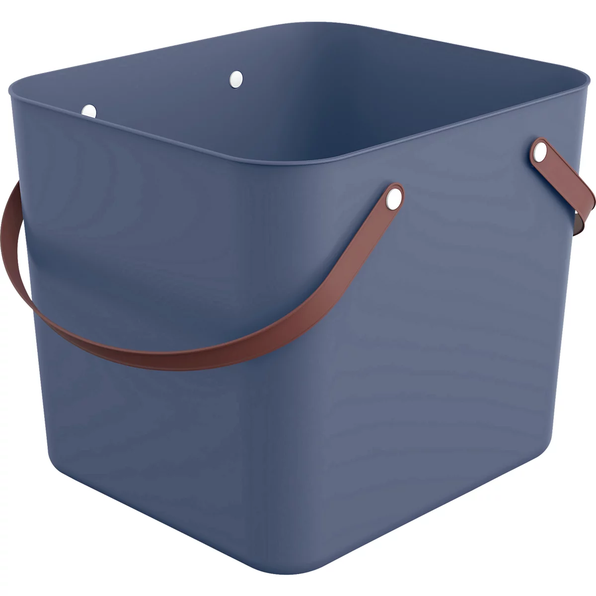 Multibag ALBULA "Classic", 40 Liter, bis 40 kg, Bügelgriffe, Recyclingkunststoff, L 398 x B 355 x H 340 mm, blau