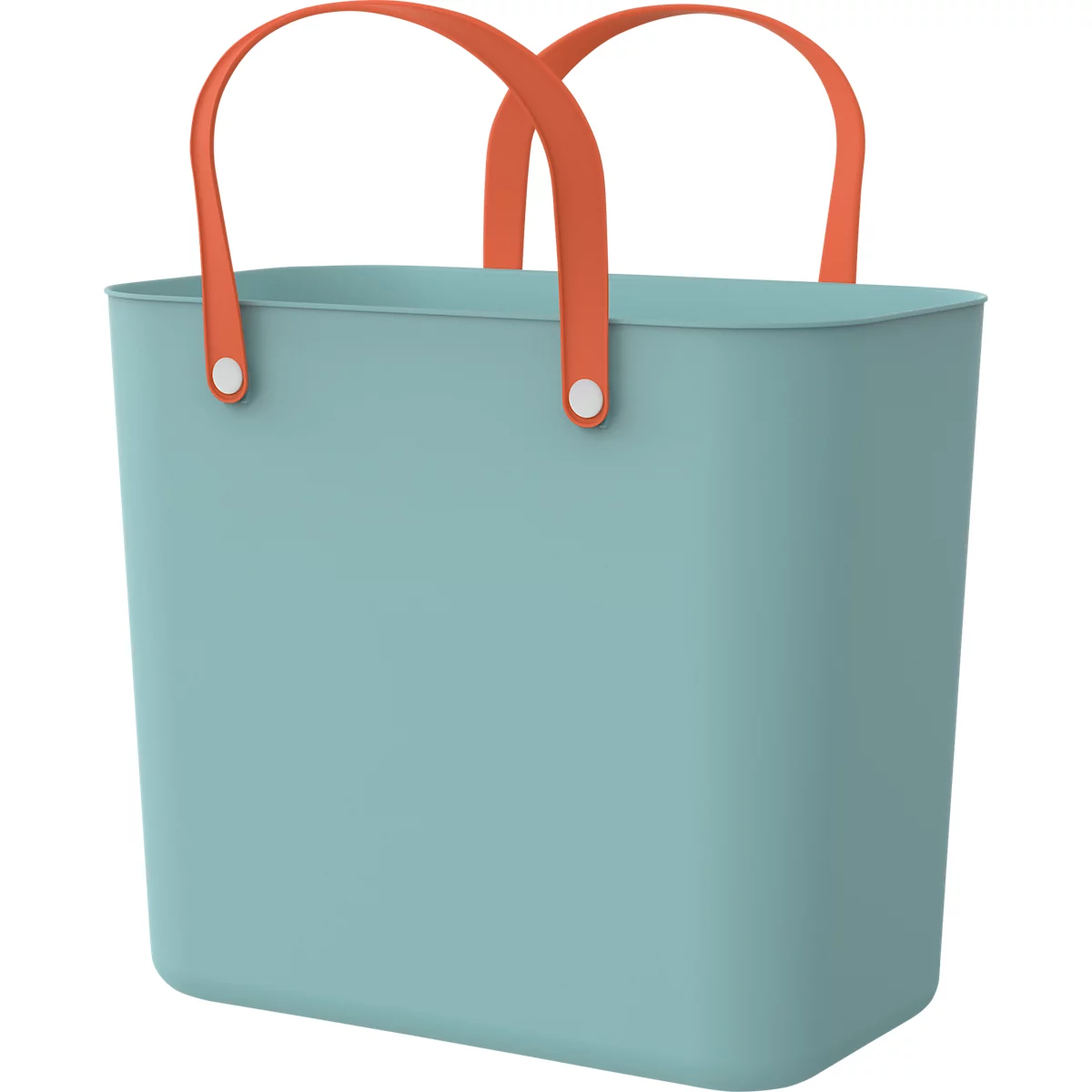 Multibag ALBULA "Style", 25 litres, jusqu'à 40 kg, poignées ergonomiques, plastique recyclé, L 400 x l 235 x H 340 mm, bleu ciel
