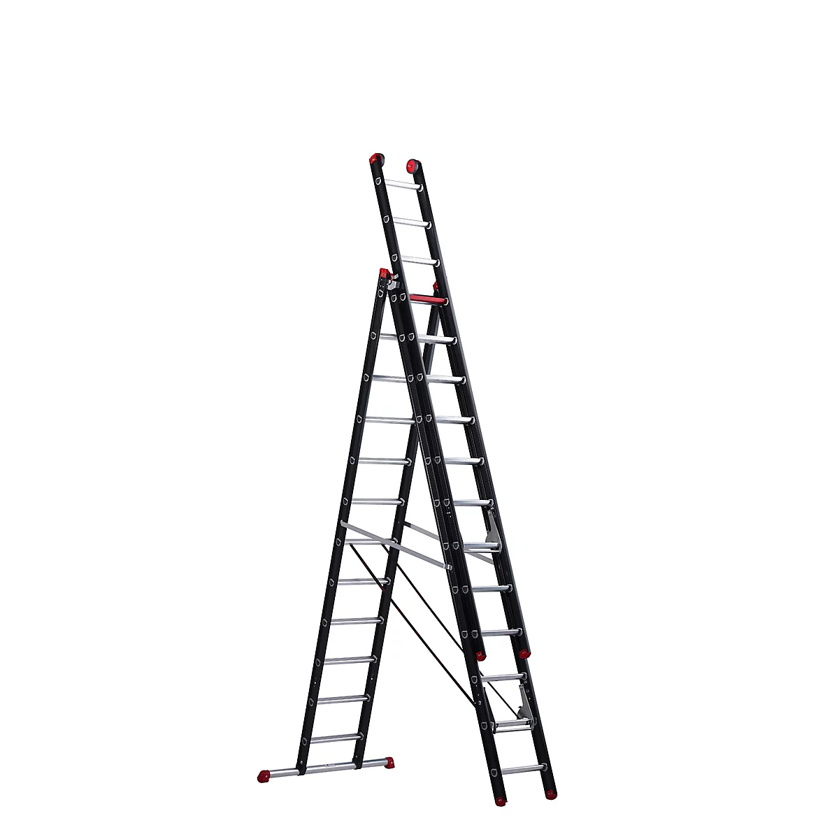 Multifunctionele ladder MOUNTER, 3x12 sporten