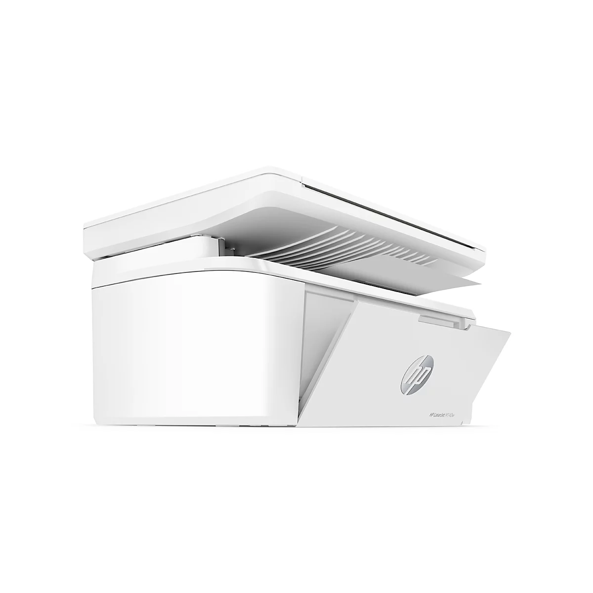 Multifunctionele printer HP LaserJet M140w, zwart-wit, 3-in-1, USB 2.0, mobiel printen, tot A4, incl. zwarte tonercartridge