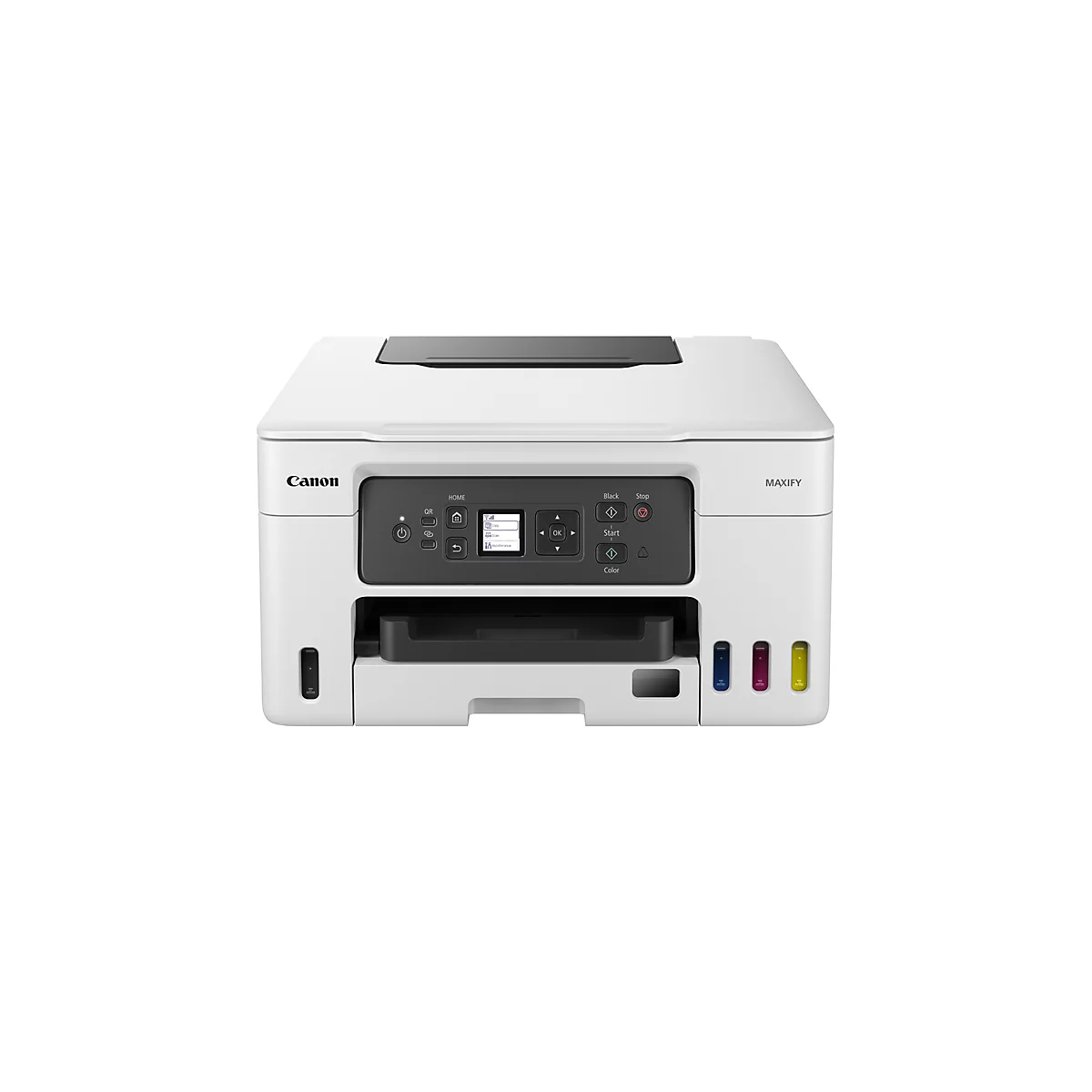 Multifunktionsdrucker Canon MAXIFY GX3050, 3-in-1, USB/WLAN, Auto Duplex/Mobildruck/Cloud, bis A4, inkl. 4 Tintenflaschen