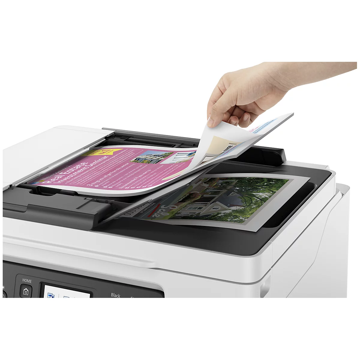 Multifunktionsdrucker Canon MAXIFY GX4050, 4-in-1, USB/LAN/WLAN, Auto Duplex/Mobildruck/Cloud, bis A4, inkl. 4 Tintenflaschen