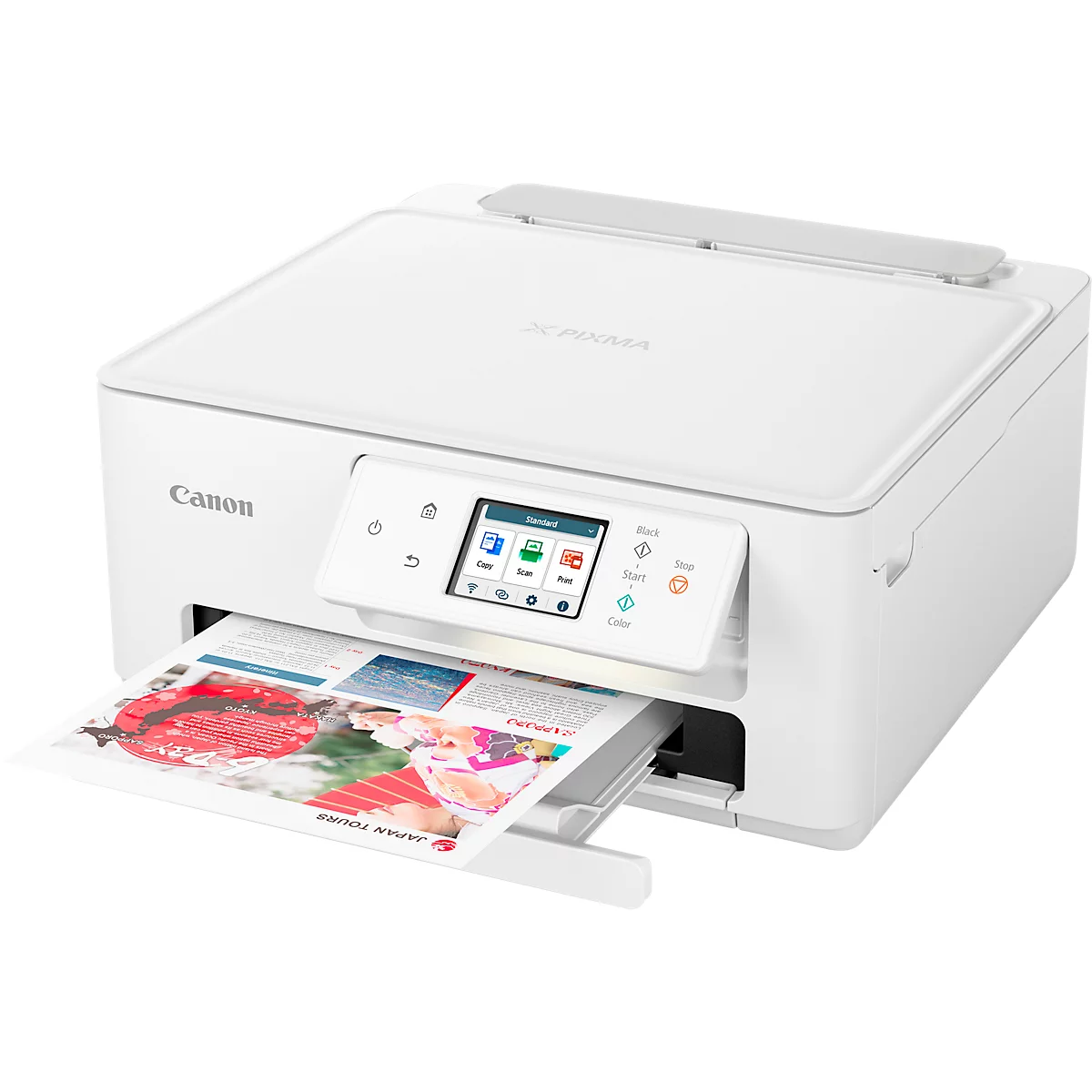 Multifunktionsdrucker Canon PIXMA TS7650i, 3 in 1, USB/WLAN/Cloud, Auto-Duplex/Mobildruck, bis A4, inkl. 2 Tinten-Druckköpfen
