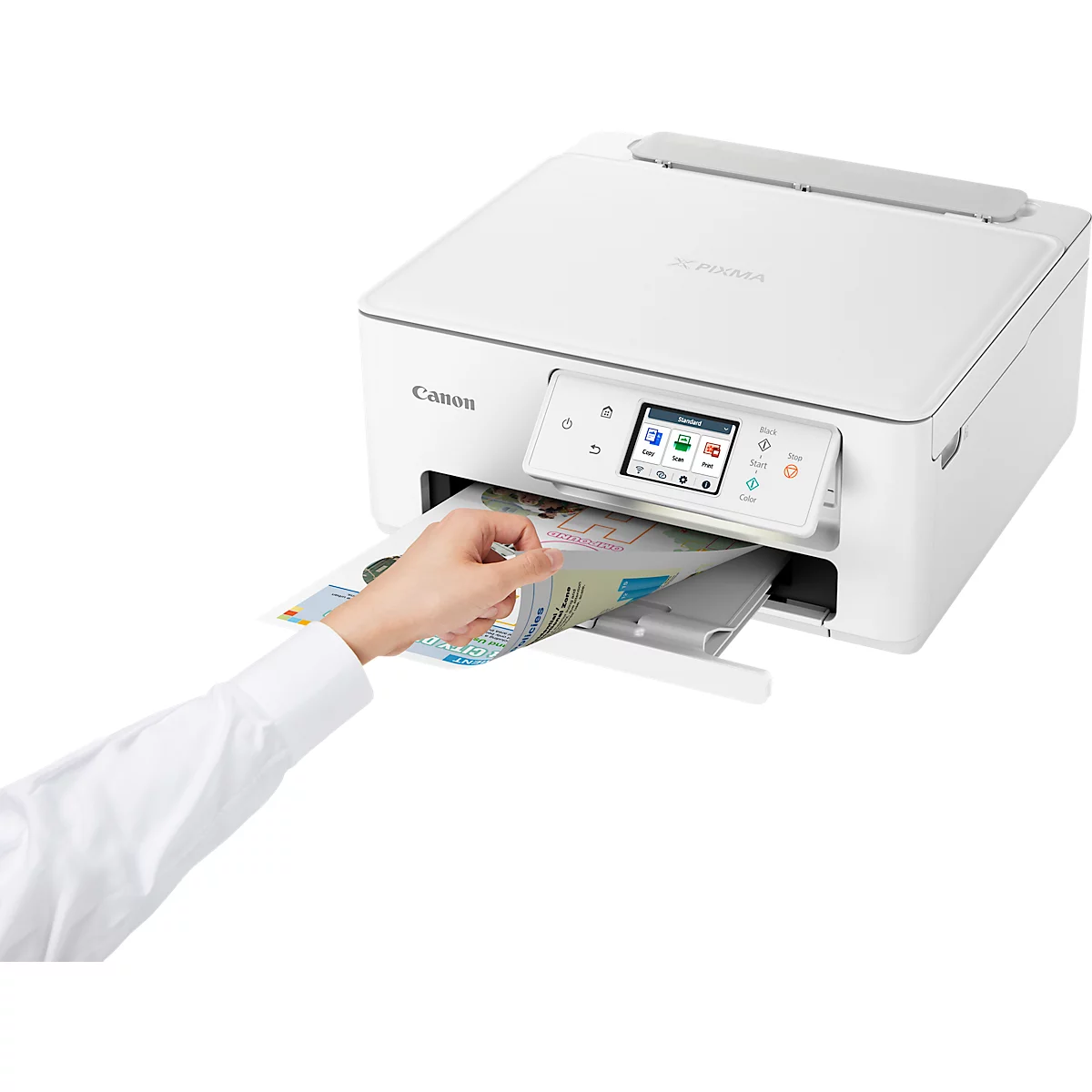 Multifunktionsdrucker Canon PIXMA TS7650i, 3 in 1, USB/WLAN/Cloud, Auto-Duplex/Mobildruck, bis A4, inkl. 2 Tinten-Druckköpfen