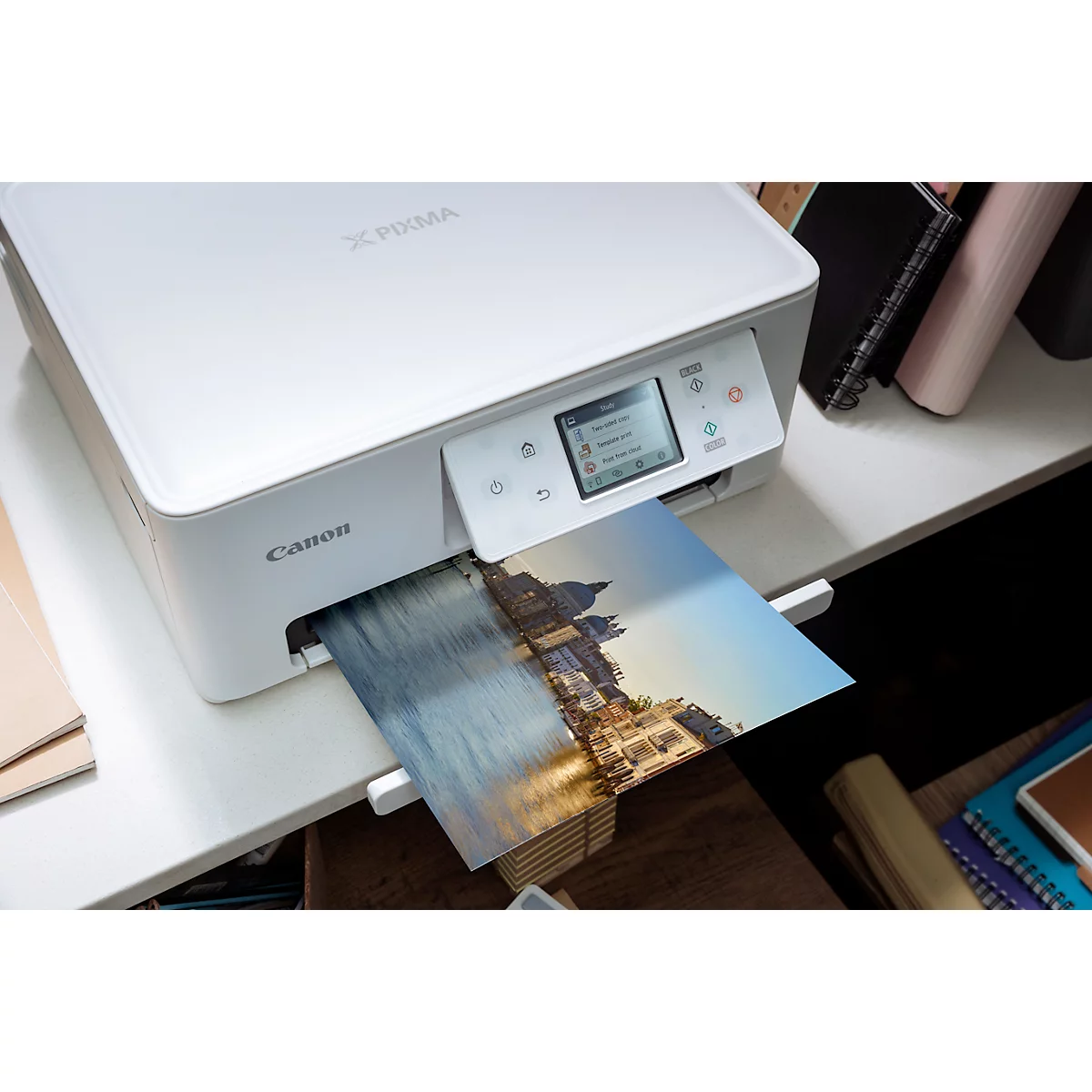 Multifunktionsdrucker Canon PIXMA TS7650i, 3 in 1, USB/WLAN/Cloud, Auto-Duplex/Mobildruck, bis A4, inkl. 2 Tinten-Druckköpfen