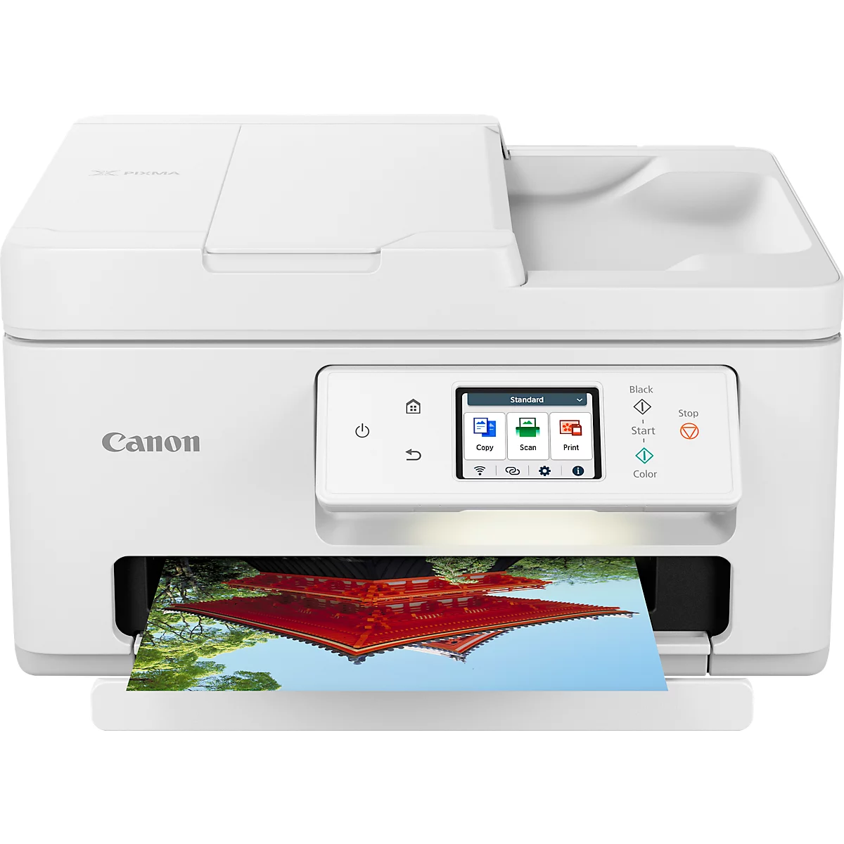 Multifunktionsdrucker Canon PIXMA TS7750i, 3 in 1, USB/WLAN/Cloud, Auto-Duplex/Mobildruck, bis A4, inkl. 2 Tinten-Druckköpfen