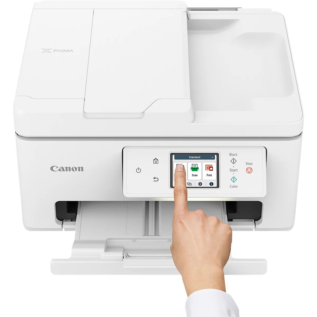 Multifunktionsdrucker Canon PIXMA TS7750i, 3 in 1, USB/WLAN/Cloud, Auto-Duplex/Mobildruck, bis A4, inkl. 2 Tinten-Druckköpfen