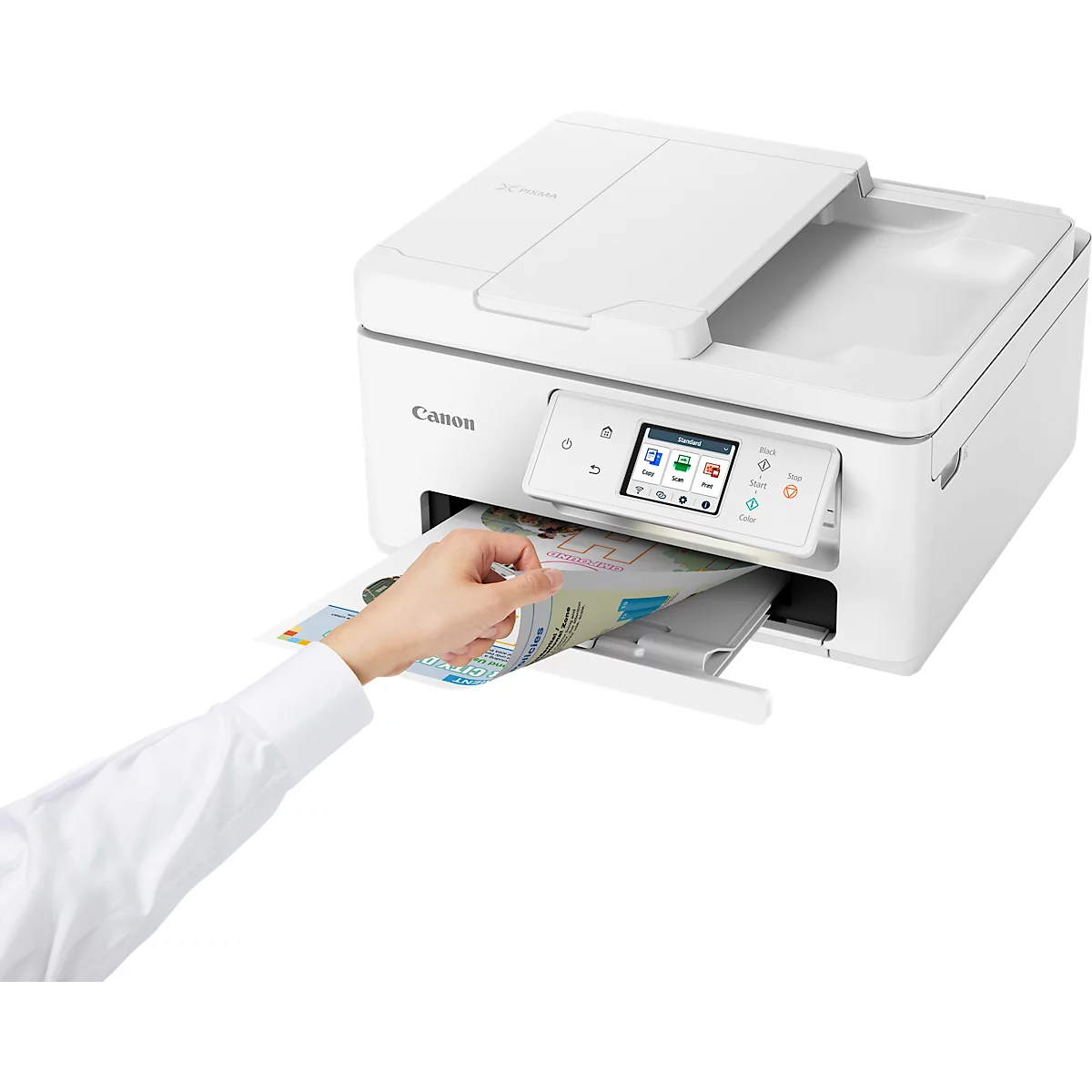 Multifunktionsdrucker Canon PIXMA TS7750i, 3 in 1, USB/WLAN/Cloud, Auto-Duplex/Mobildruck, bis A4, inkl. 2 Tinten-Druckköpfen