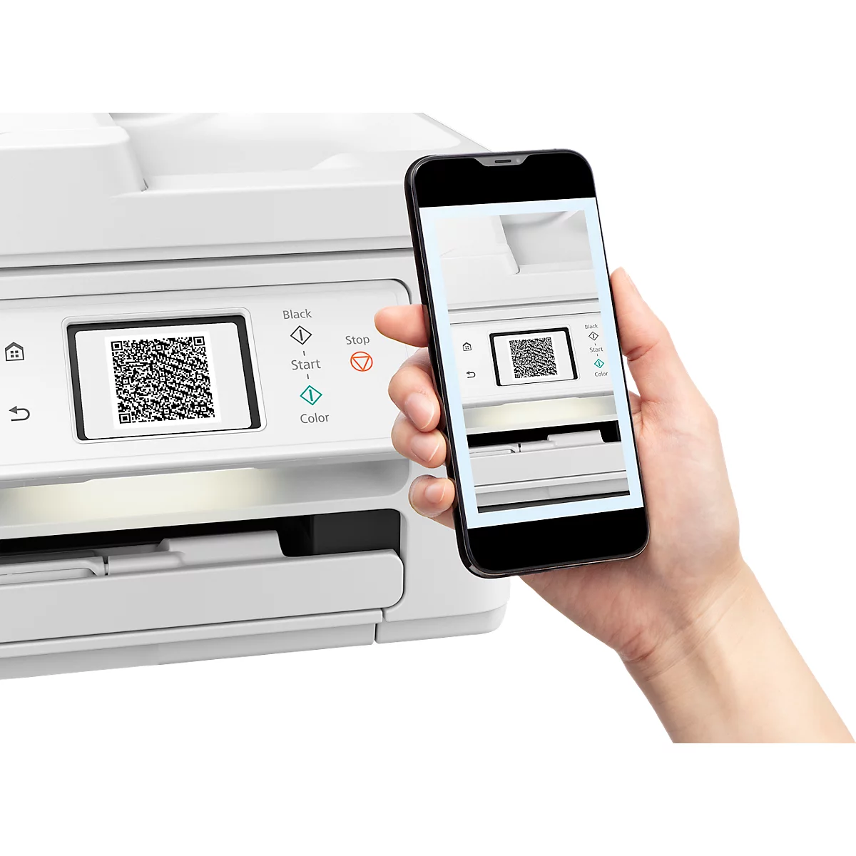 Multifunktionsdrucker Canon PIXMA TS7750i, 3 in 1, USB/WLAN/Cloud, Auto-Duplex/Mobildruck, bis A4, inkl. 2 Tinten-Druckköpfen
