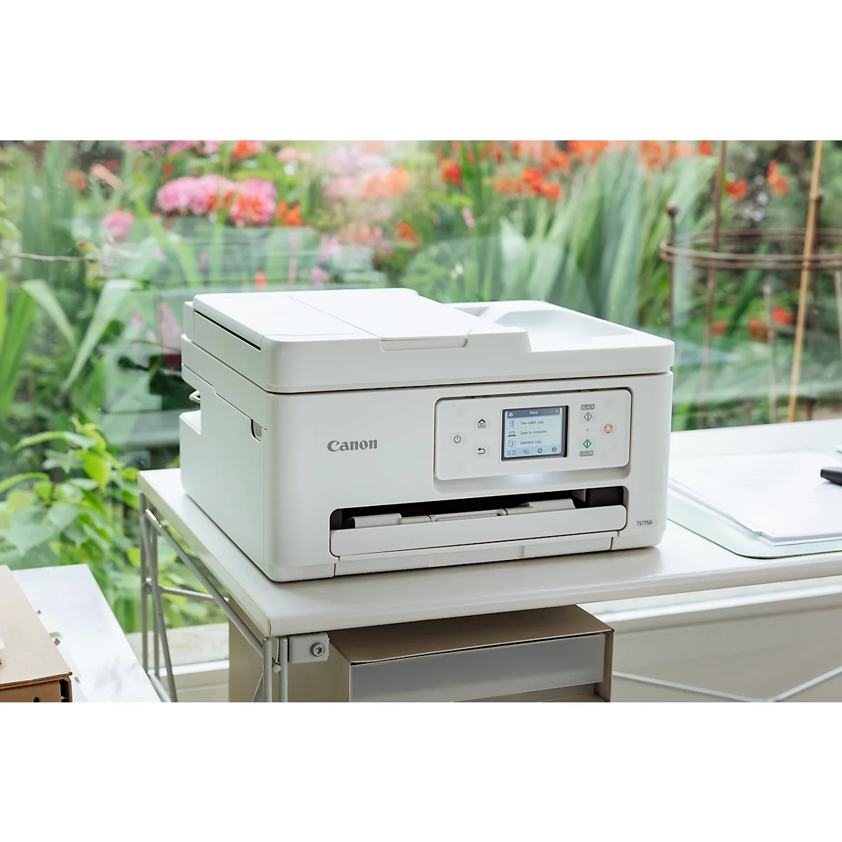 Multifunktionsdrucker Canon PIXMA TS7750i, 3 in 1, USB/WLAN/Cloud, Auto-Duplex/Mobildruck, bis A4, inkl. 2 Tinten-Druckköpfen