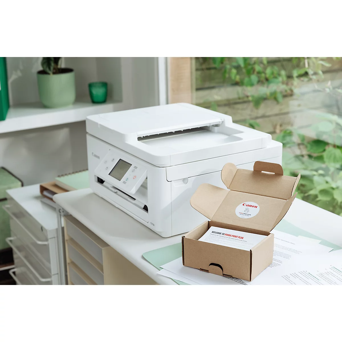 Multifunktionsdrucker Canon PIXMA TS7750i, 3 in 1, USB/WLAN/Cloud, Auto-Duplex/Mobildruck, bis A4, inkl. 2 Tinten-Druckköpfen