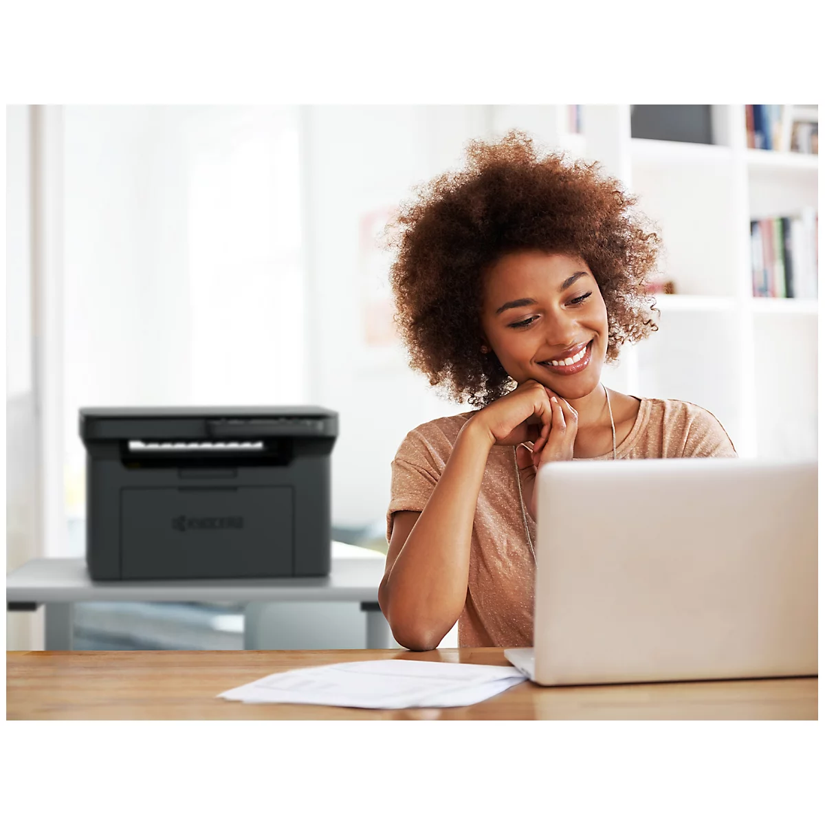 Multifunktionsgerät Kyocera MA2001, S/W-Gerät, 3-in-1-Gerät, Simplex, 20 Seiten/min., bis A4, USB