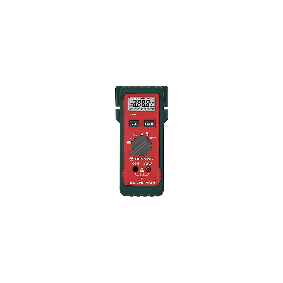 Multimeter MM 1 0,1 mV-600 V AC,0,1 mV-600 V DC RMS BENNING