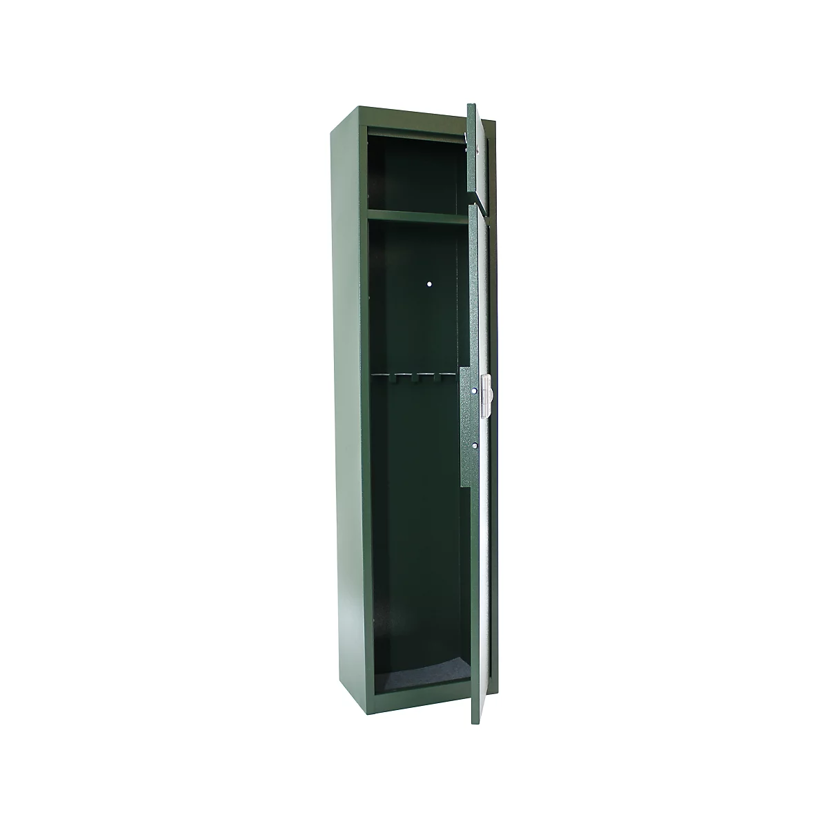 Munitionsschrank Waffenschrank Rottner Gun 5 Cargo, Elektronikschloss, B 370 x T 265 x H 1500 mm, Stahl, grün