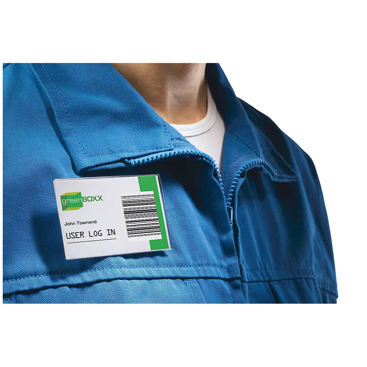 Naambadges met combiklem, 54 x 90 mm, 50 stuks