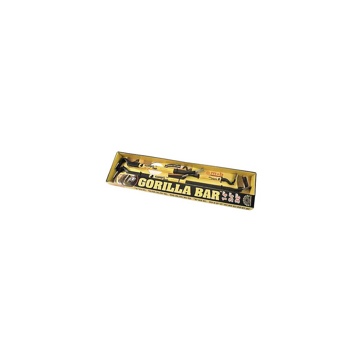 Nagelijzer set Gorilla Bar totaal l.350/600/900mm p.p. 3p.p. PEDDINGHAUS