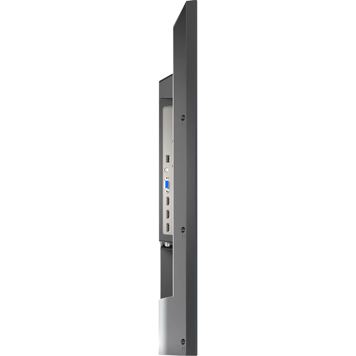 NEC MultiSync® E498 LCD 49' Essential Large Format Display, 4K UHD mit 3840 x 2160 px, IPS-Panel, schwarz